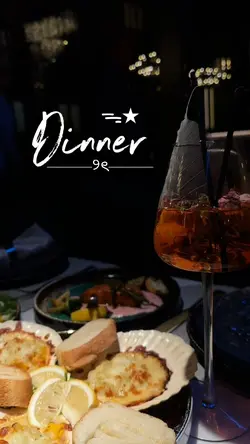 Dinner restaurant 