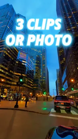 3 clips or photo 