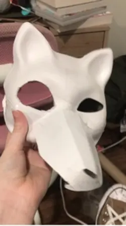 Therian wolf mask