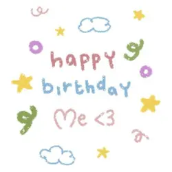 untuk b'day nih