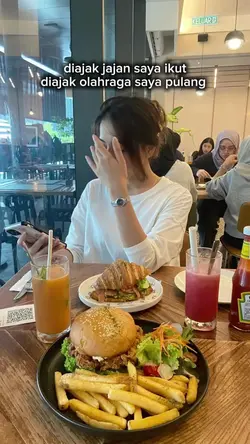 diajak jajan saya