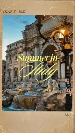 Summer in Italy 🇮🇹🍋