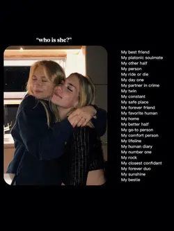 who is she? bff