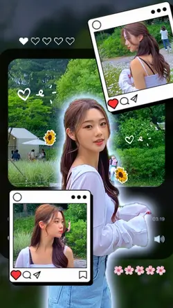 Cute Template 3pics 
