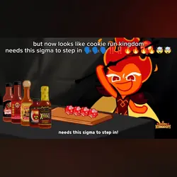 Fire Spirit Cookie