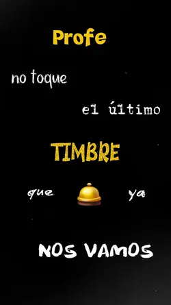 último timbre