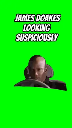 Looking suspiciousl