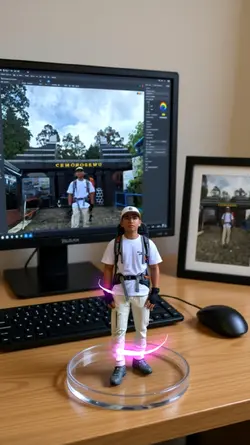 Efek Ghost Miniatur