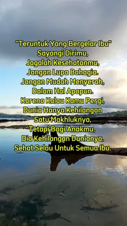 Untuk Ibu