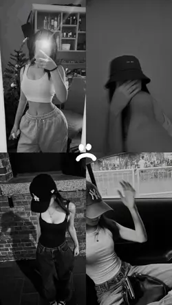 black and white