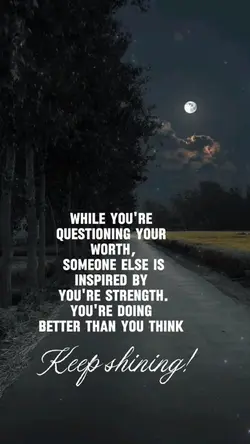 Keep shining 