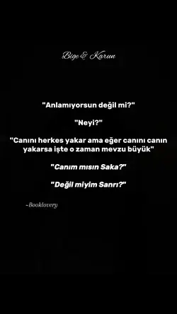 "Değil miyim Sanrı?"