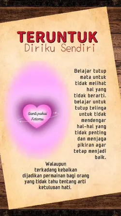 Belajar tutup mata