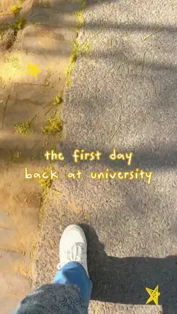 back at university
