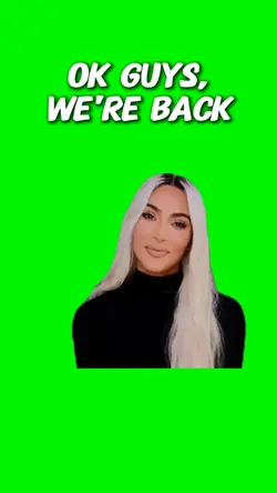 We're back 