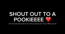 SHOUTOUUUTTTTTT ❤️❤️
