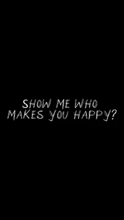 who makes you happy 