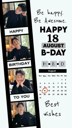 18 AUGUST BIRTHDAY