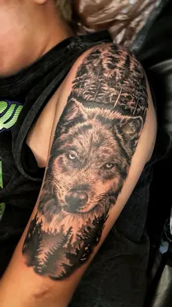WOLF TATTOO 🦊🔥