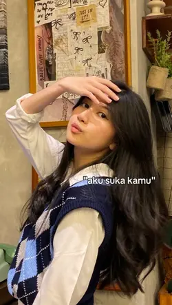 "aku suka kamu"