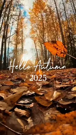 hello autumn 2025