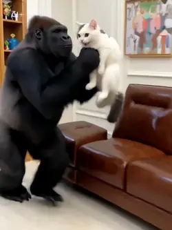 AIのせいで巨大ゴリラに襲われた🦍