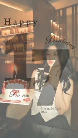 happy birthday to me