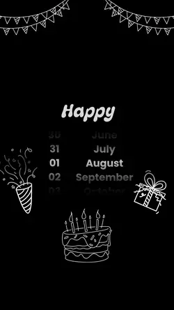 HBD 1 August 2026 