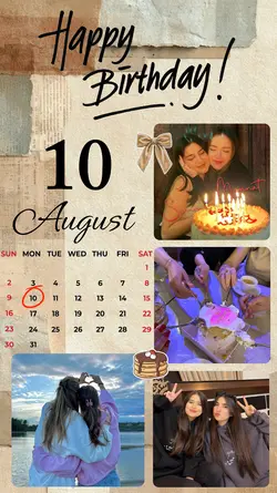 HBD 10 AUGUST