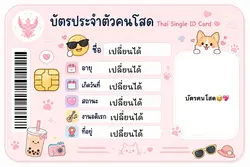 บัตรคนโสด😅