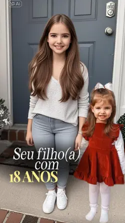 SEU BEBÊ COM 18 ANOS