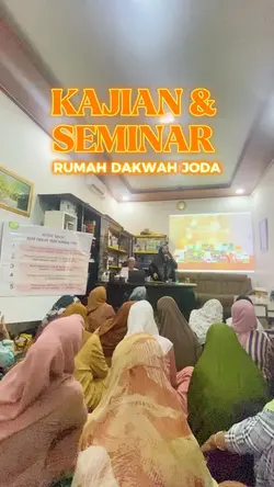Kajian dan seminar
