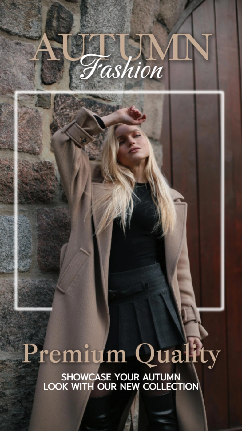 magazine template photo collage Pippit