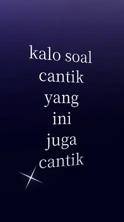 kalo soal cantik