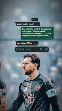 pesan dari ketua