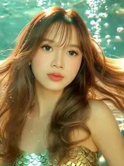 Ai mermaid slowmo