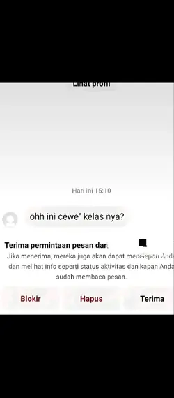 oh ini cewe" kelas