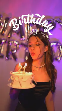 birthday vlog