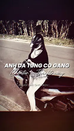 ANH ĐÃ TỪNG CỐ GẮNG