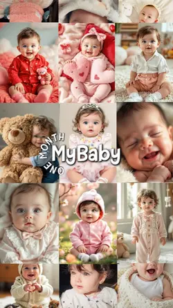 ONE MONTH MY BABY