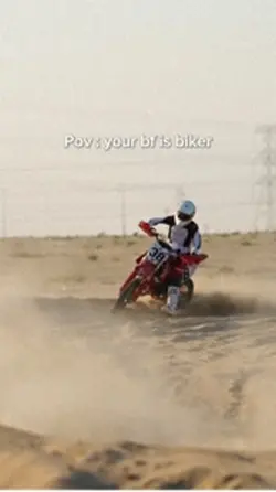 Boyfriend biker