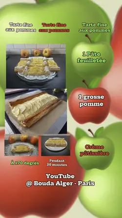 Tarte fine aux pomme