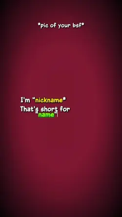Nickname*