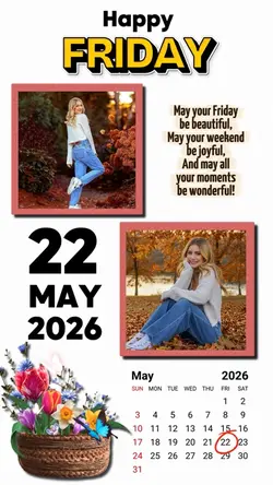 Friday 22 May 2026
