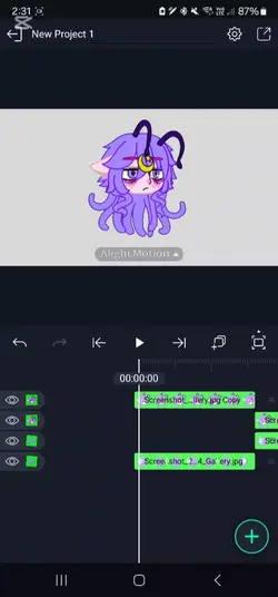 trying out alight