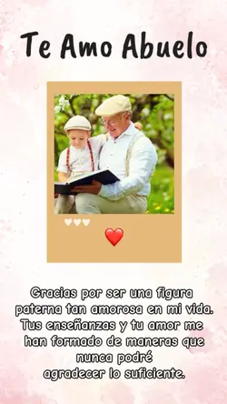 Te amo abuelo ❤️