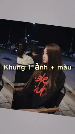 khung 1 ảnh+màu