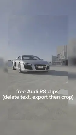 free Audi R8 clips 