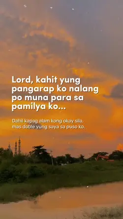 para sa pamilya ko..