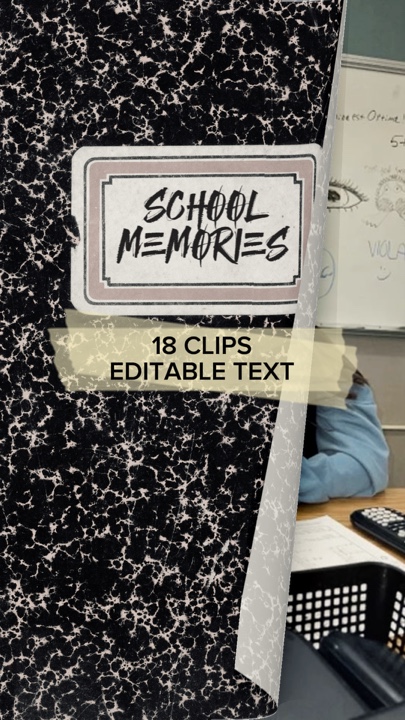 capcut template cover